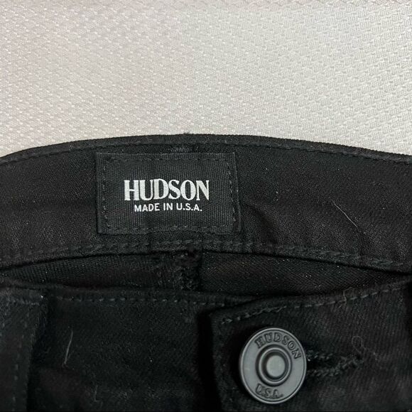 Hudson Black Krista Super Skinny Jeans‎ - Picture 2 of 11